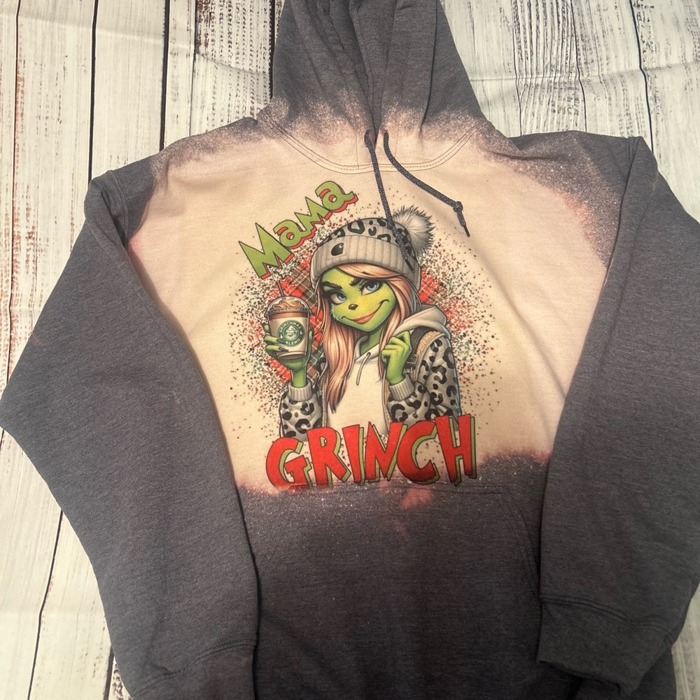 Mama Grinch Graphic Hoodie